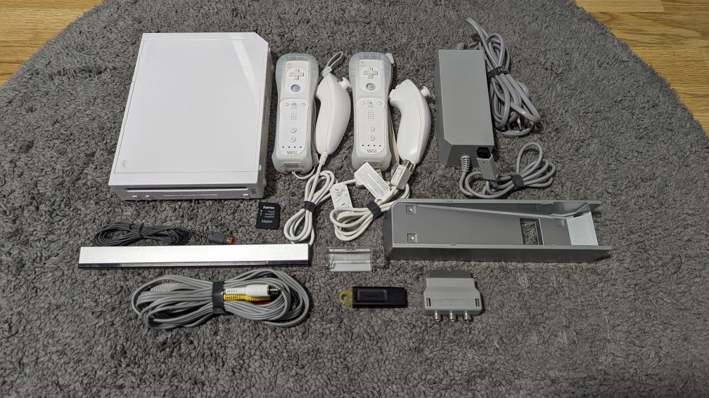 Consola Nintendo Wii White Modata 64gb 2remote/nunchuck's