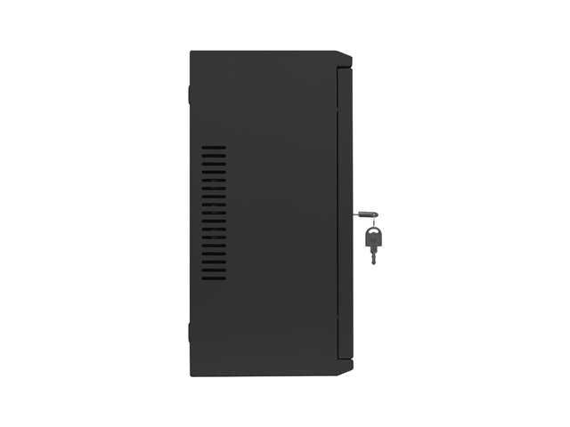 Rack 19" Lanberg 4U+3U/540X200 Profil Redus, Negru (Asamblat)