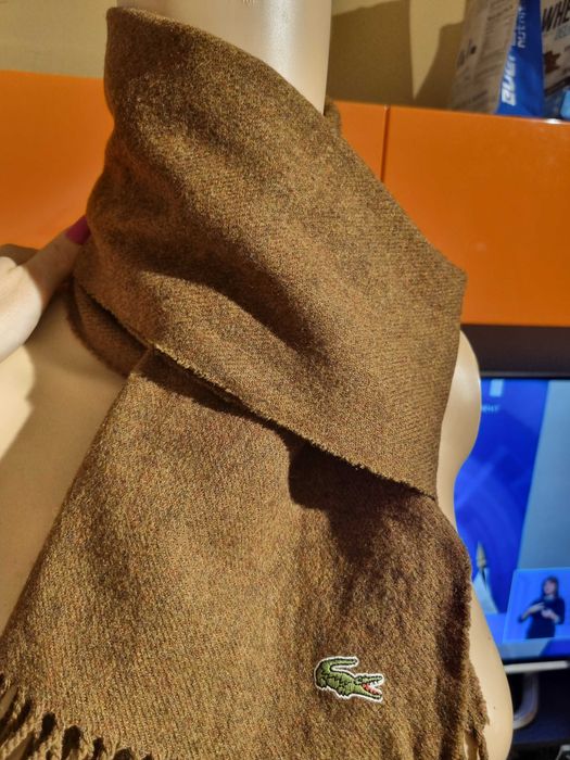 Мъжки шал Lacoste( вълна)