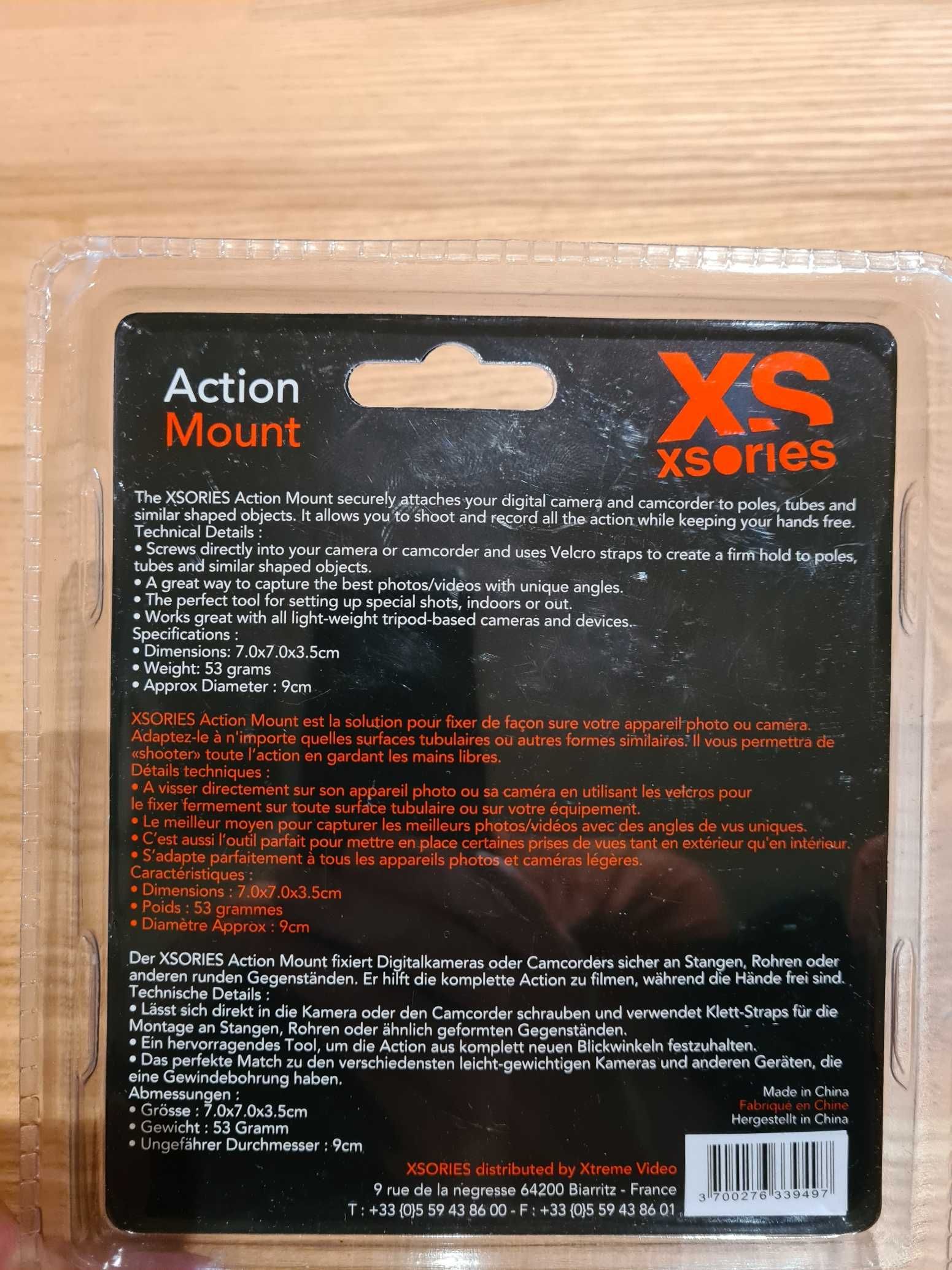 Suport Camera XSories Action Mount