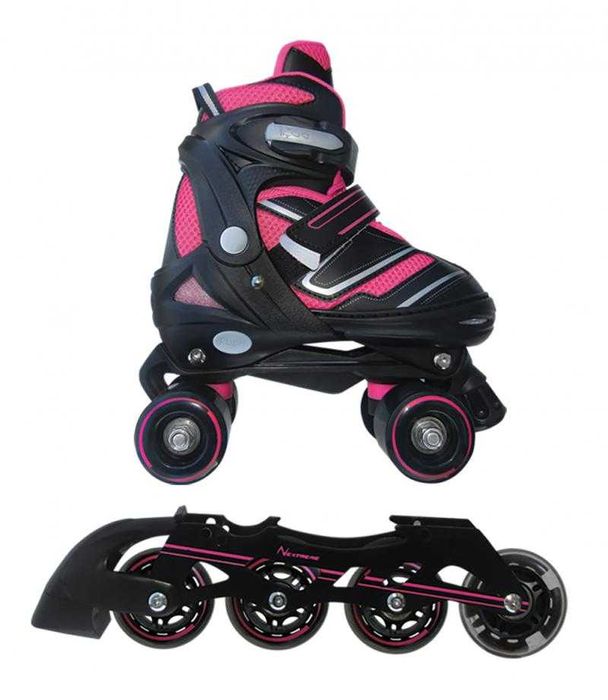 Vând o pereche de de role 2 IN 1 Nextreme, marime ajustabila (38-41)