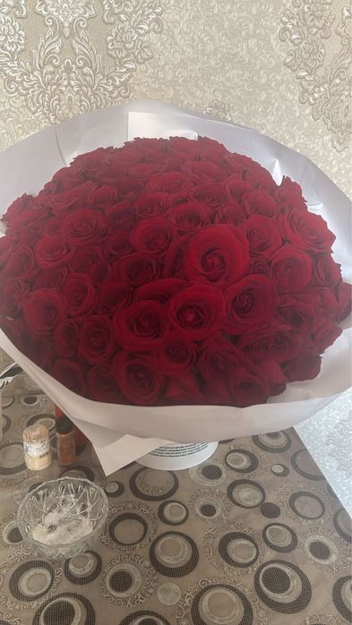 Розы 101 свежий