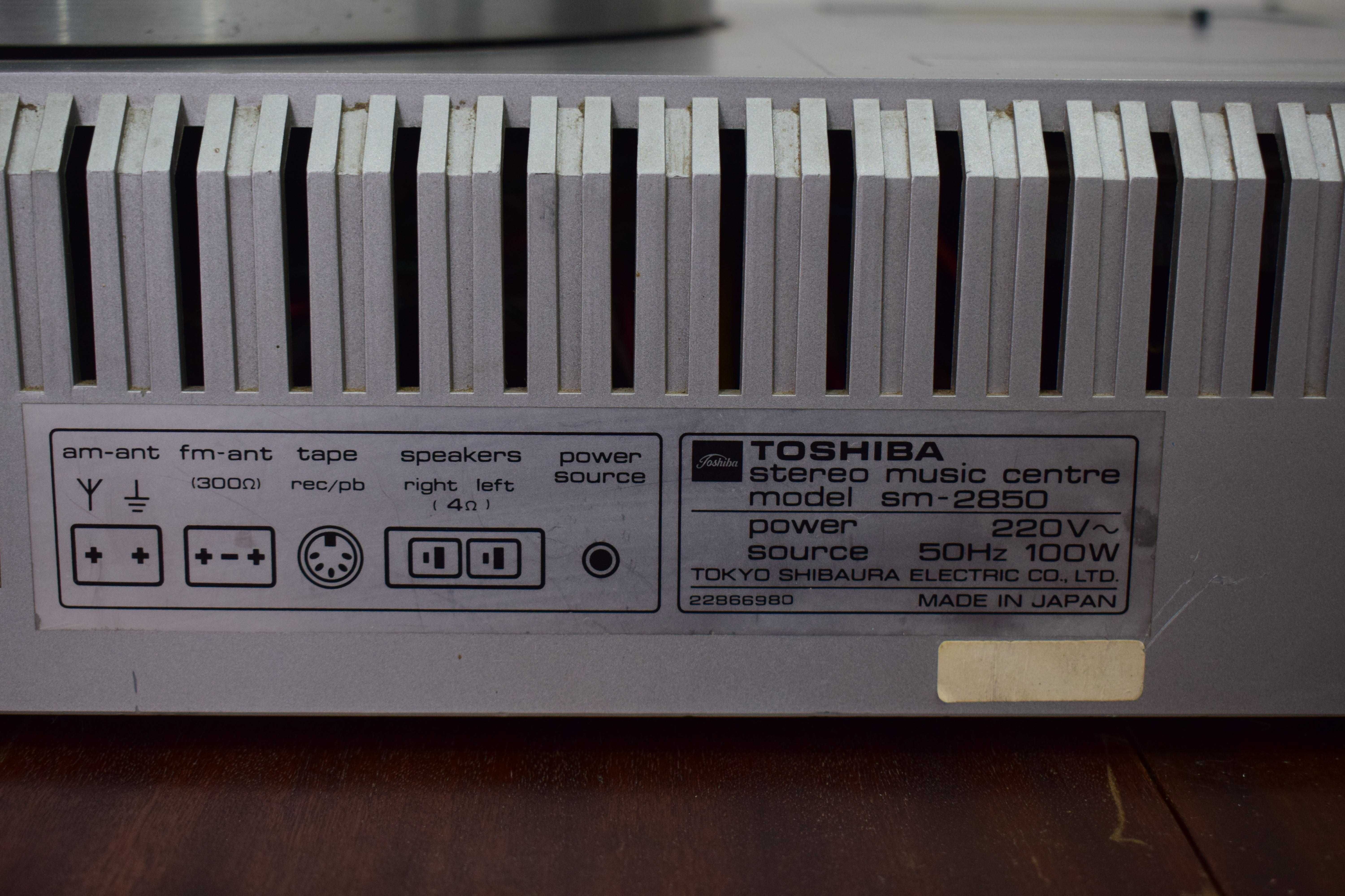 Toshiba SM-2850 музикална система