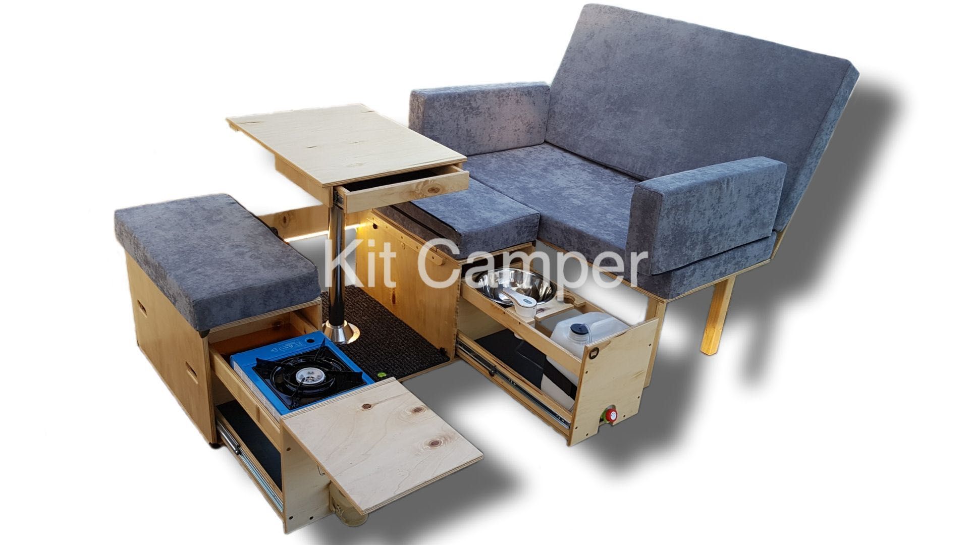 Kit camper camping box conversie duba autoutilitara in campervan