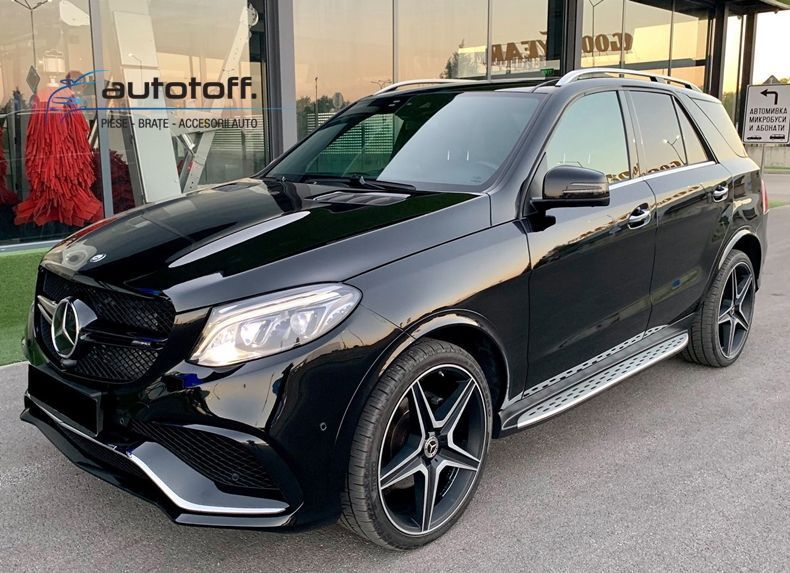 Praguri Mercedes ML GLE W166 (11-18) din aluminiu