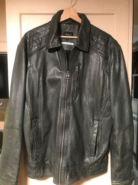 Мъжко кожено яке Pepe Jeans