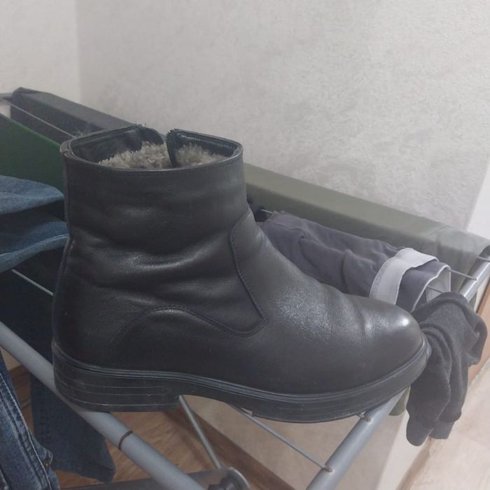 Зимние сапоги 41 размер, б/у 20.000тг