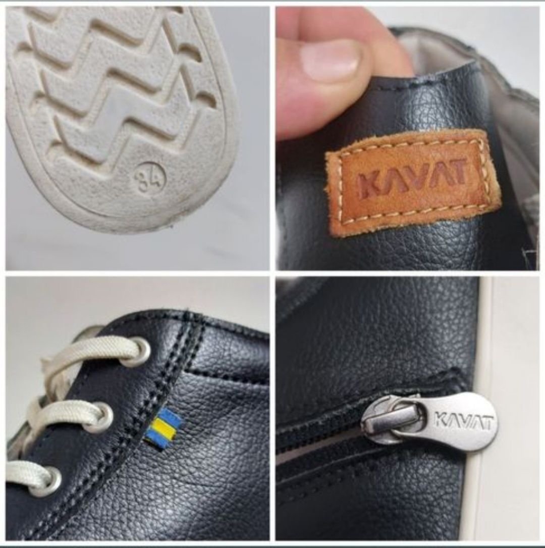 Ghete KAVAT Suedia, Sneakers piele naturală unisex, nr. 34