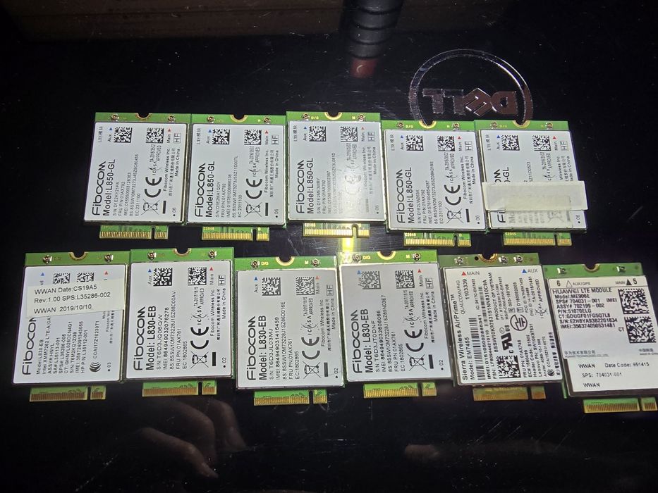 Modul modem Fibocom L830-EB L850-GL Sierra EM7455 Quectel EM-120R-GL