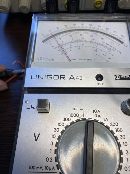 Unigor A43 Impedanta 100kohm pe volt