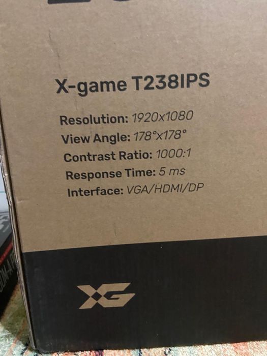Монитор 23.8" IPS Full HD X-game.