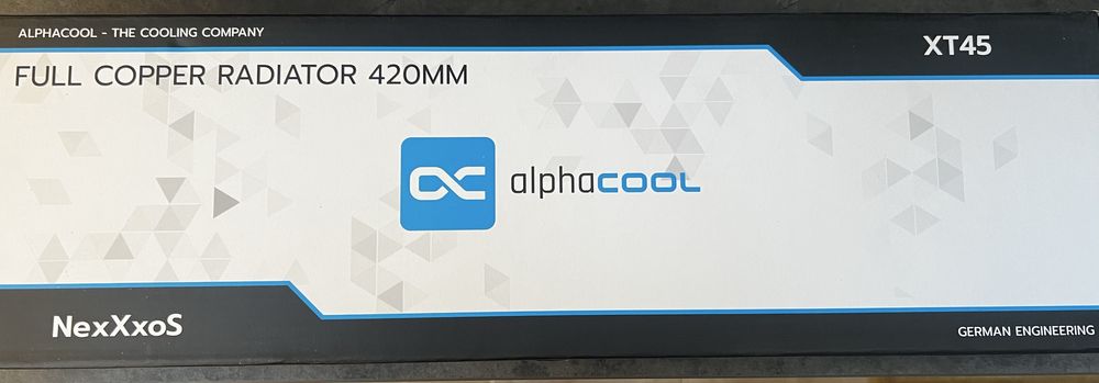 Alphacool XT45 Full Copper X-Flow Radiator 420mm Воден Радиатор