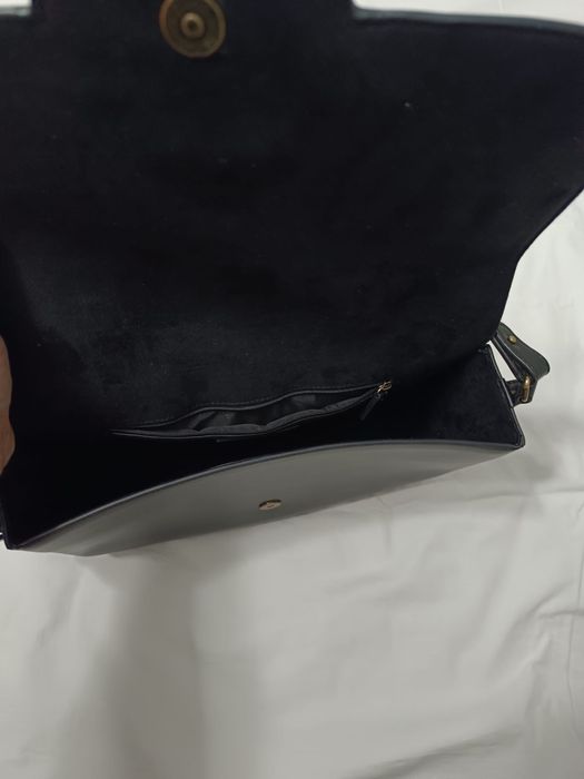 Elisabetta Franchi geanta neagra de umar