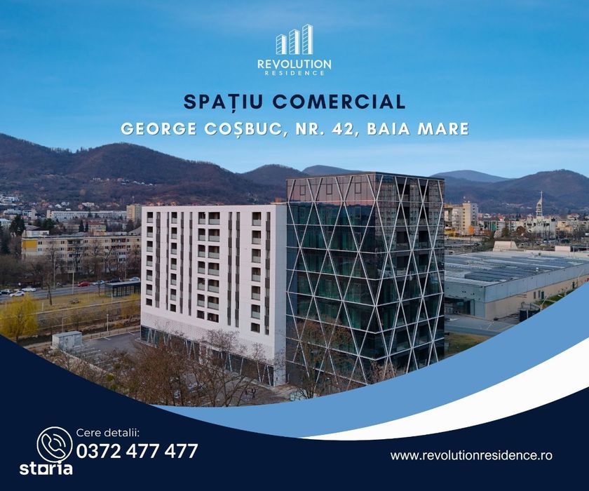 COMISION 0% - Spatii Comerciale – George Cosbuc 42, Baia Mare