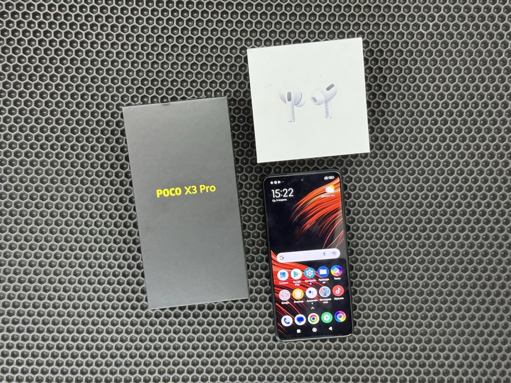 POCO X3 Pro/11-256Gb+AirPods/Абая68/телефоны,смартфоны,посо
