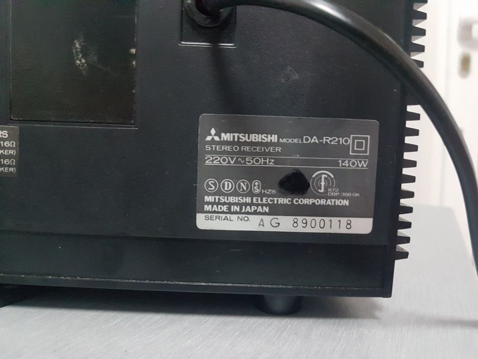 Amplituner , raritate, Mitsubishi da-r210