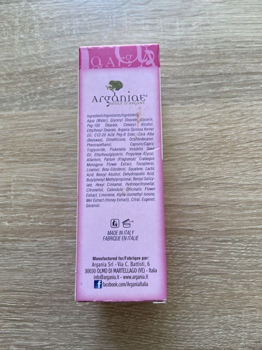 Crema de maini Arganiae
