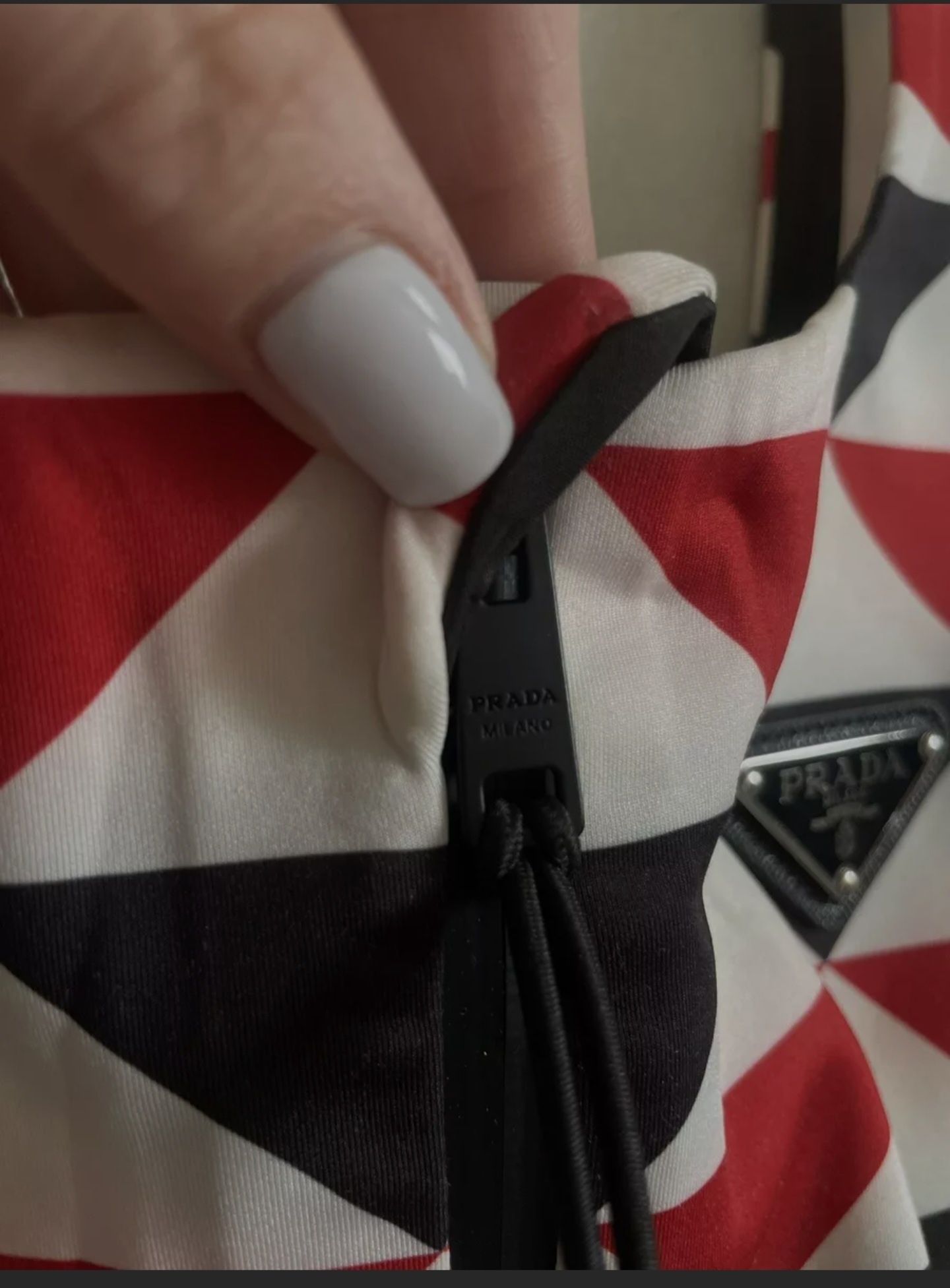 Prada гащеризон от еластичен рециклиран полиестер подходящ за ски