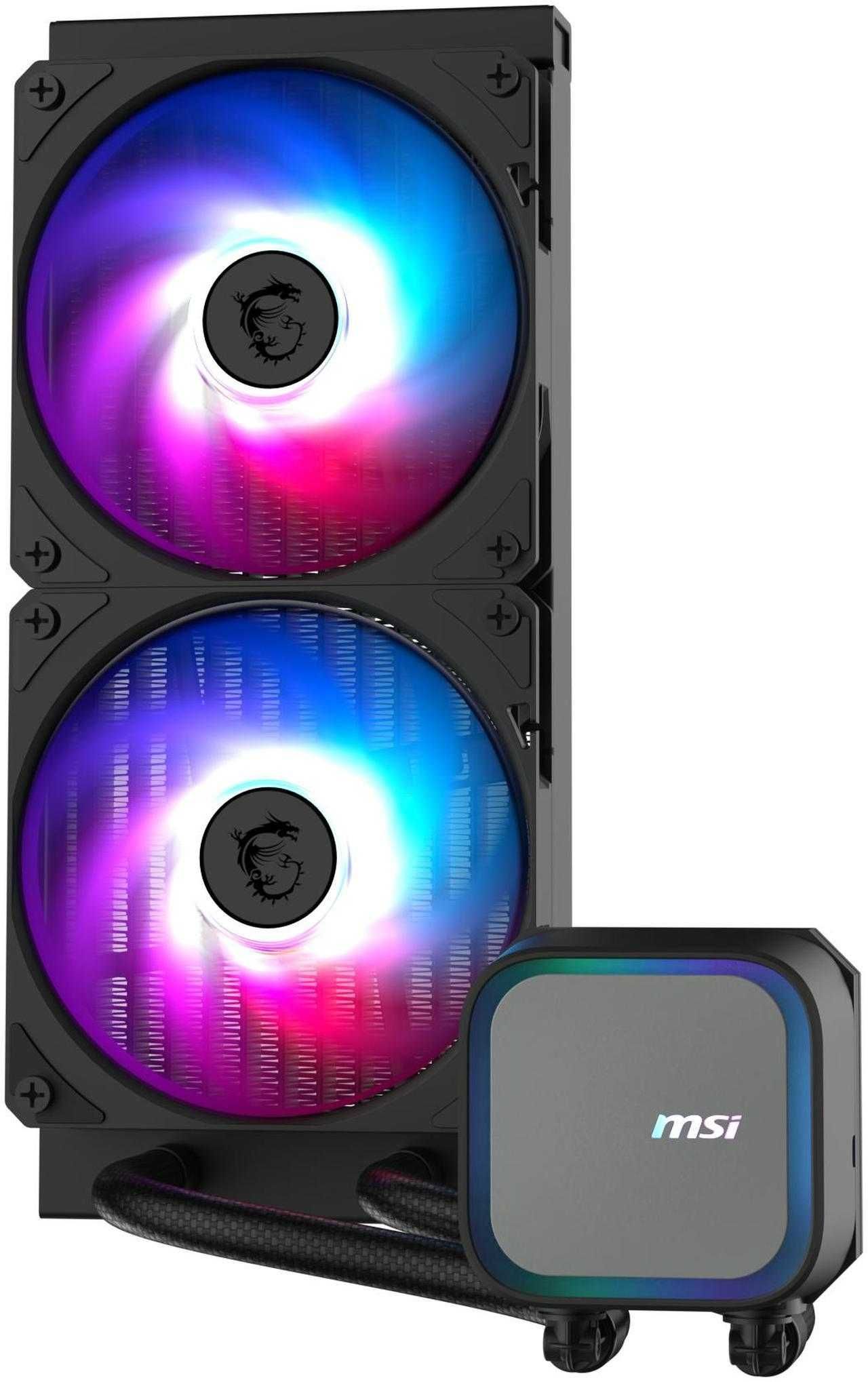 Водяной кулер MSI MAG Coreliquid A13 240 Black LGA 1700/1851/AM5/AM4