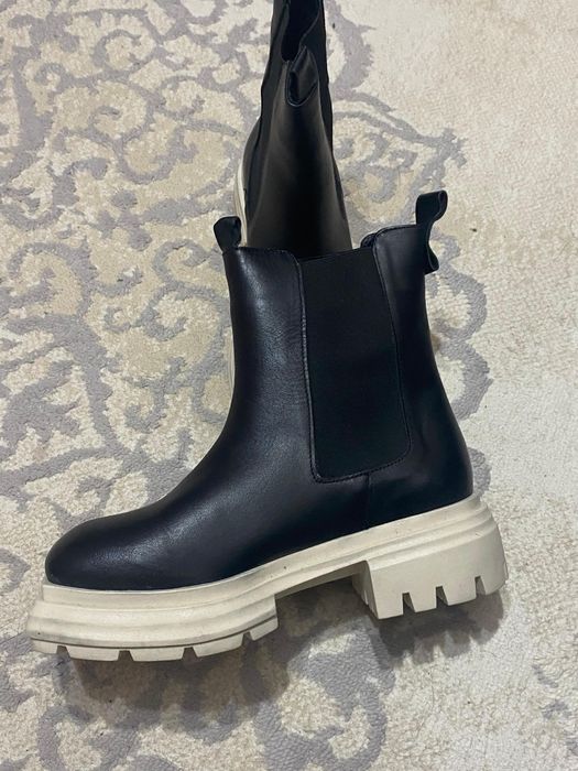 Жаңа күздік етік таза былғарыдан