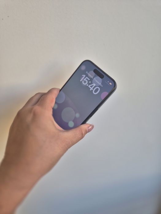 IPhone 15 pro black titan - отлично състояние