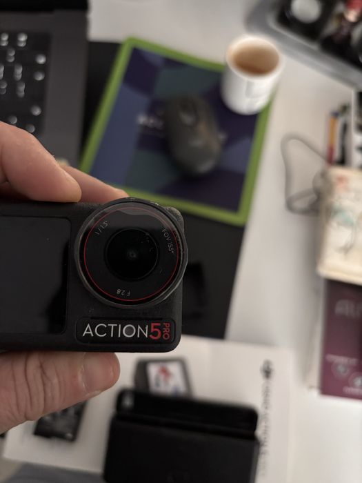 Dji osmo action 5 pro adventure combo plus dji mic, garantie