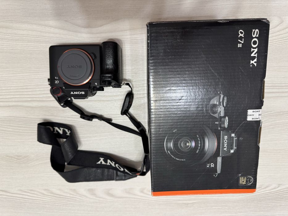 Sony A7 Ill Body Aparat Foto Mirrorless 24MP Full Frame 4K