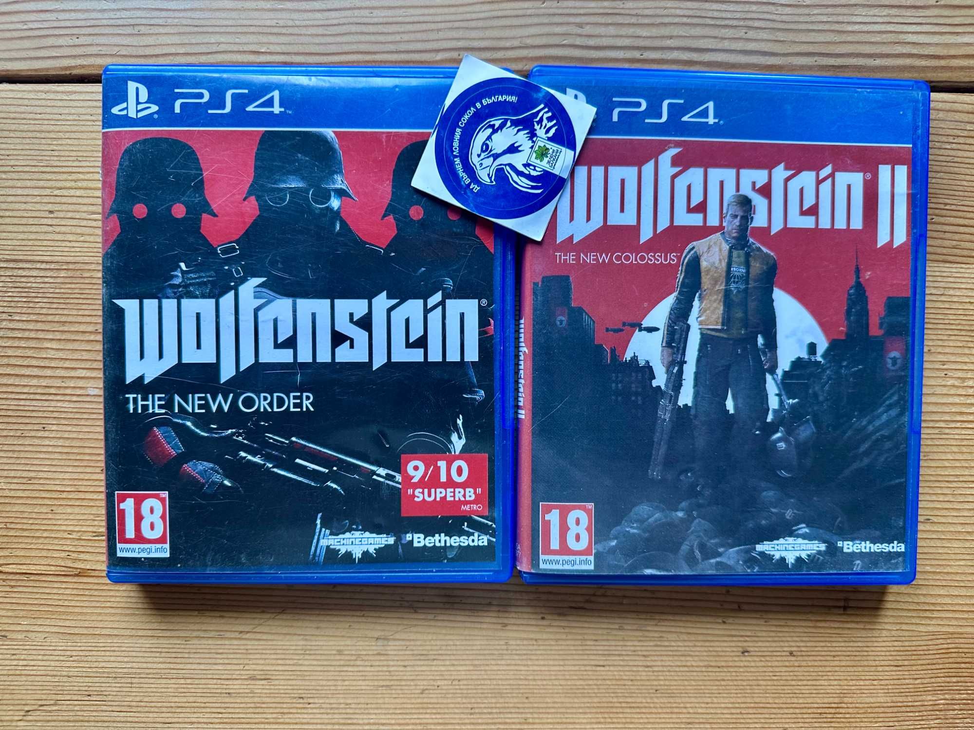 Wolfenstein 2 The New Colossus + New Order PlayStation 4 PlayStation 5