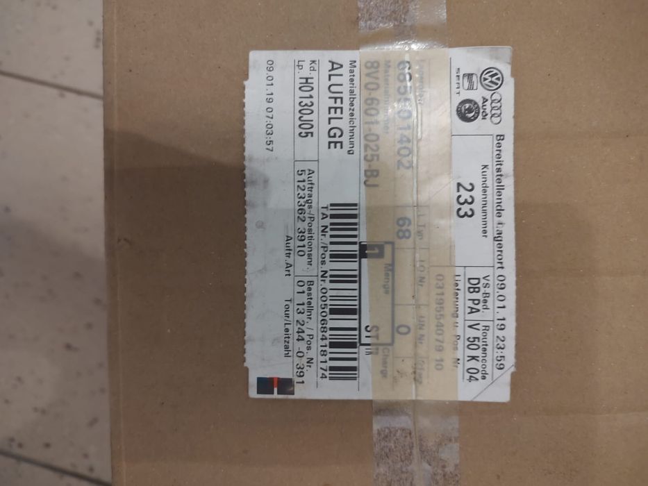 Janta aliaj 7x16H2 ET48