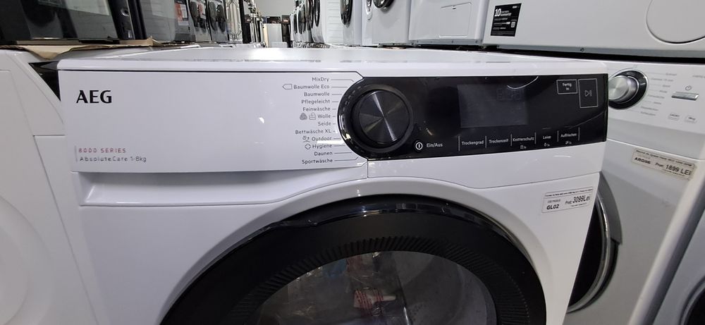 Uscator de rufe AEG seria 8000 8kg import Germania Garantie GL02