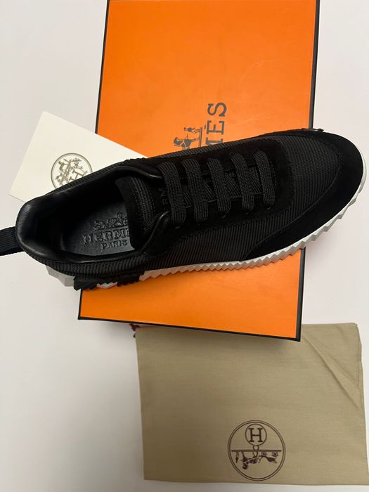 Adidași Hermes negri stil premium – mărimea 42