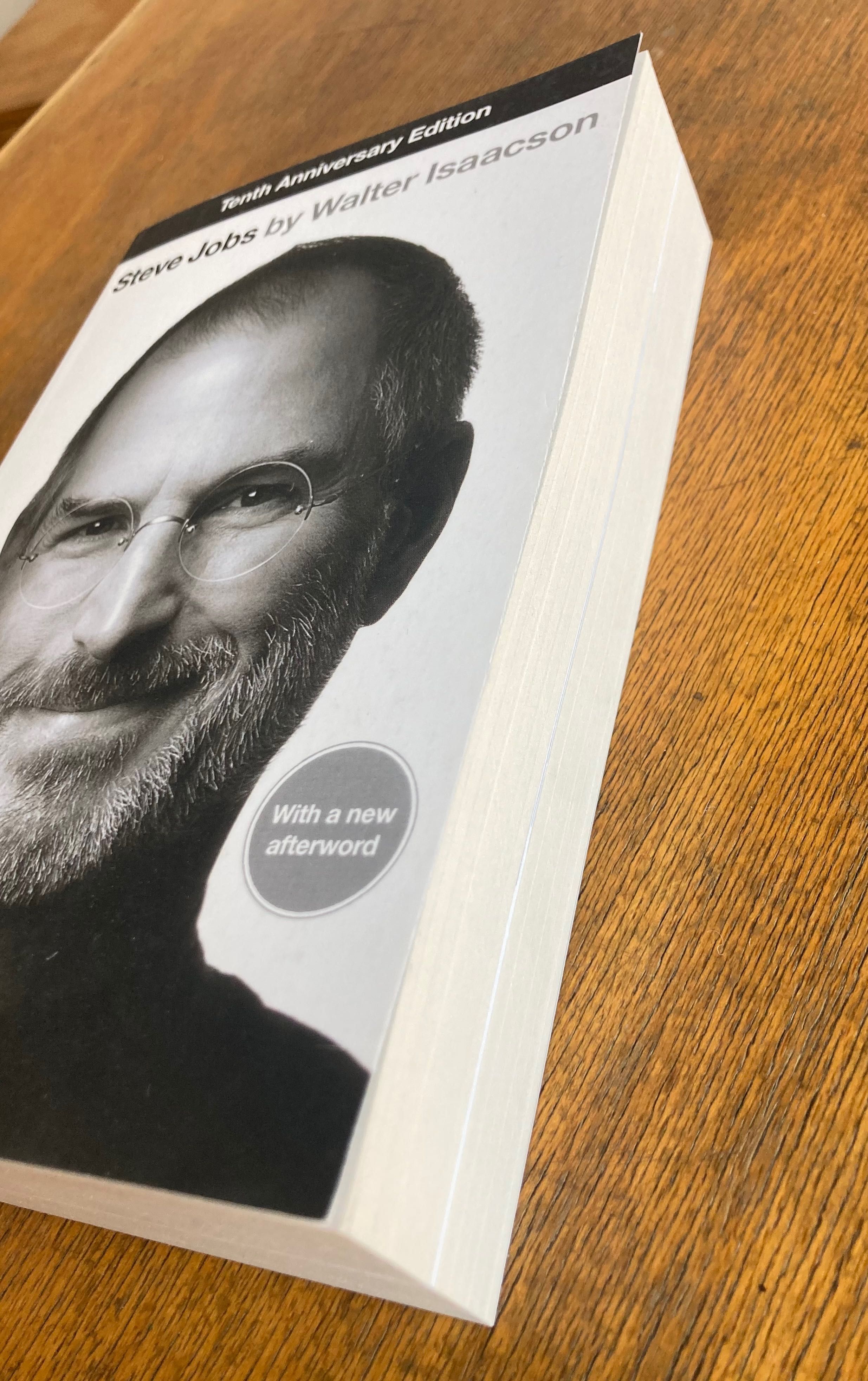 Steve Jobs by Walter Isaacson, new paperback, 10th anniversary edition