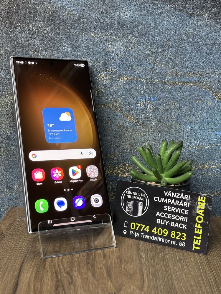 Samsung Galaxy S23 Ultra/256Gb/Garantie 2Ani Centrul de Telefoane/Rate