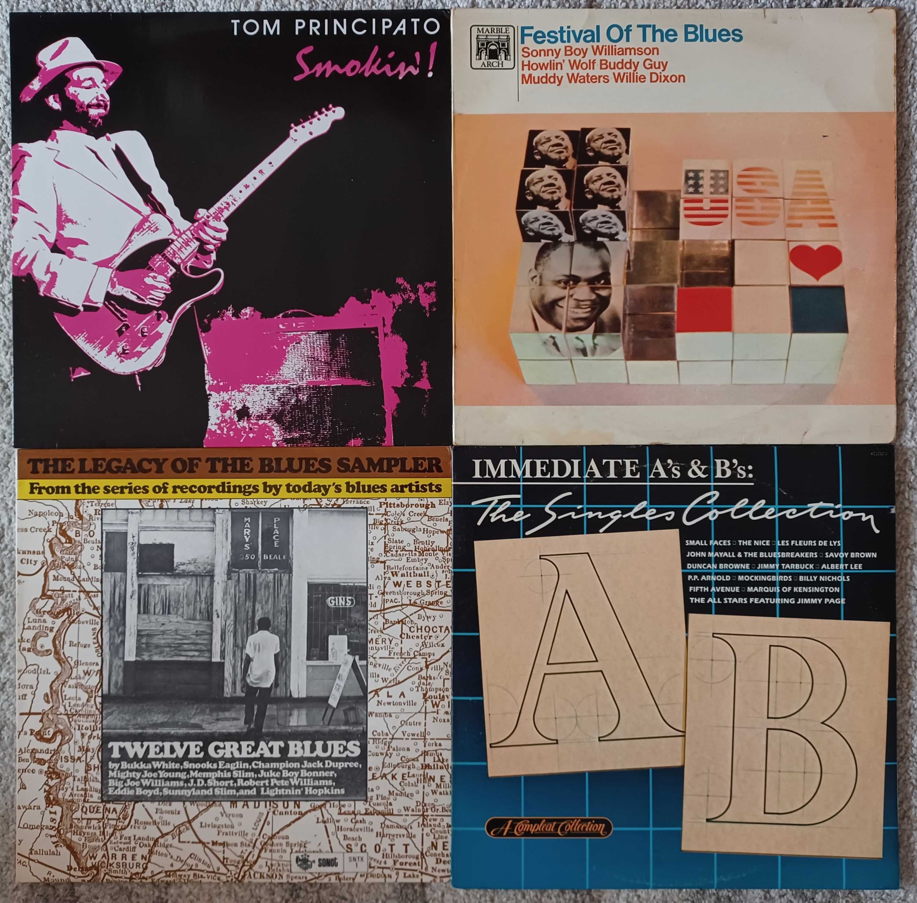 Discuri vinil blues-rock Freddie Mercury, Roger Waters, Scorpions...