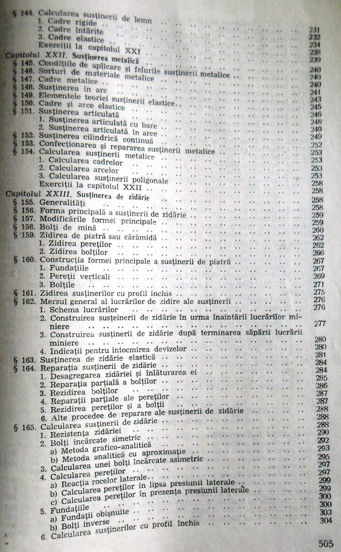 Timbarevici: Susținerea lucrărilor miniere