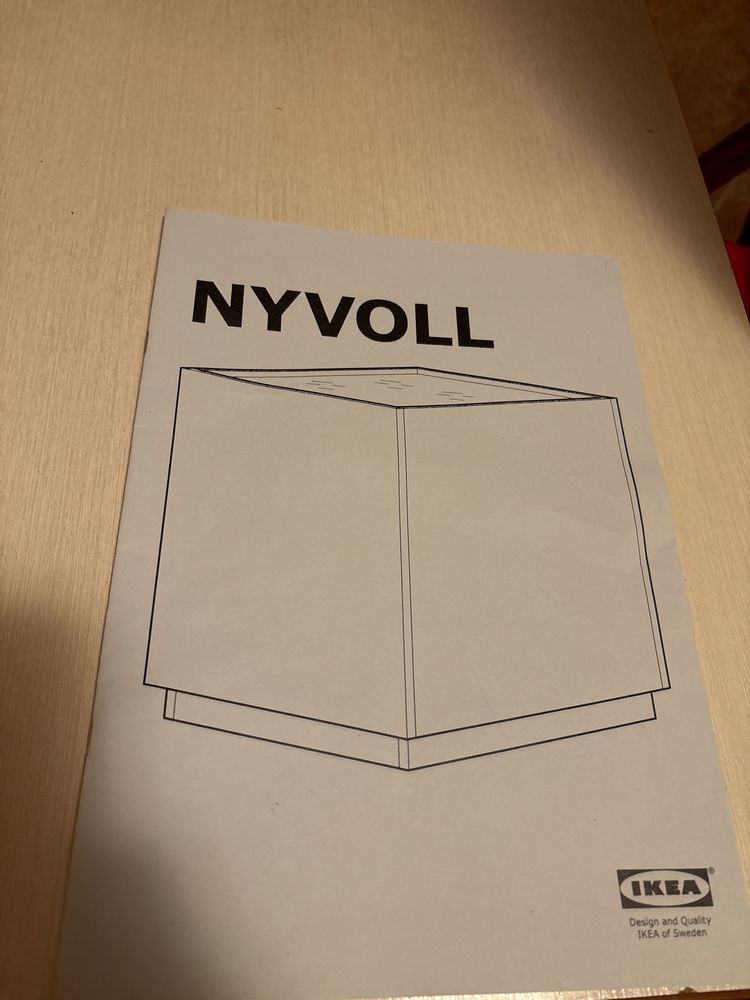 Noptiera Ikea NYVOLL soft close