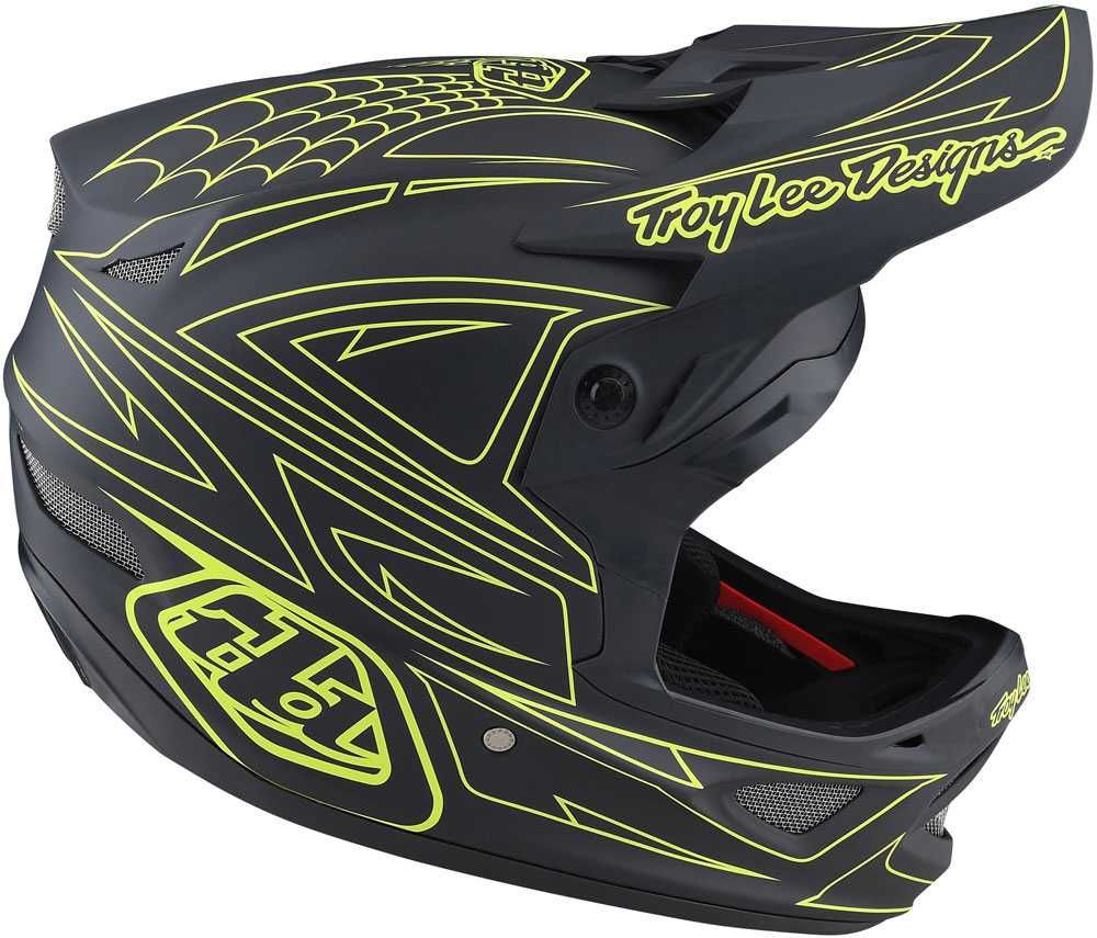 Troy Lee Designs D3 Fiberlite Spiderstripe Fullface - Large(58-59cm)