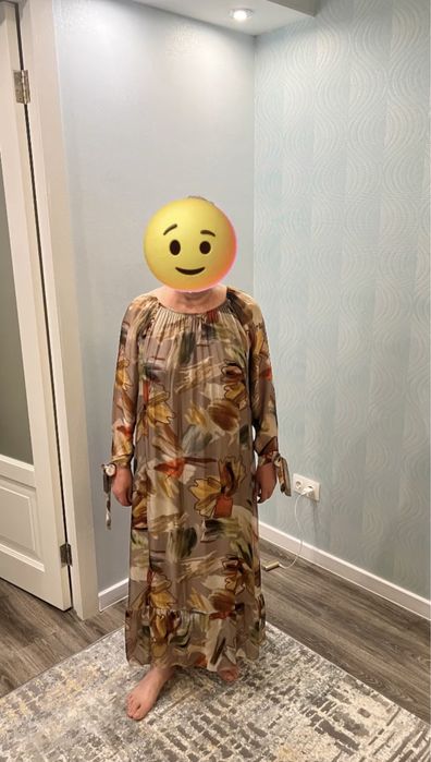 Новое шифонов платье
