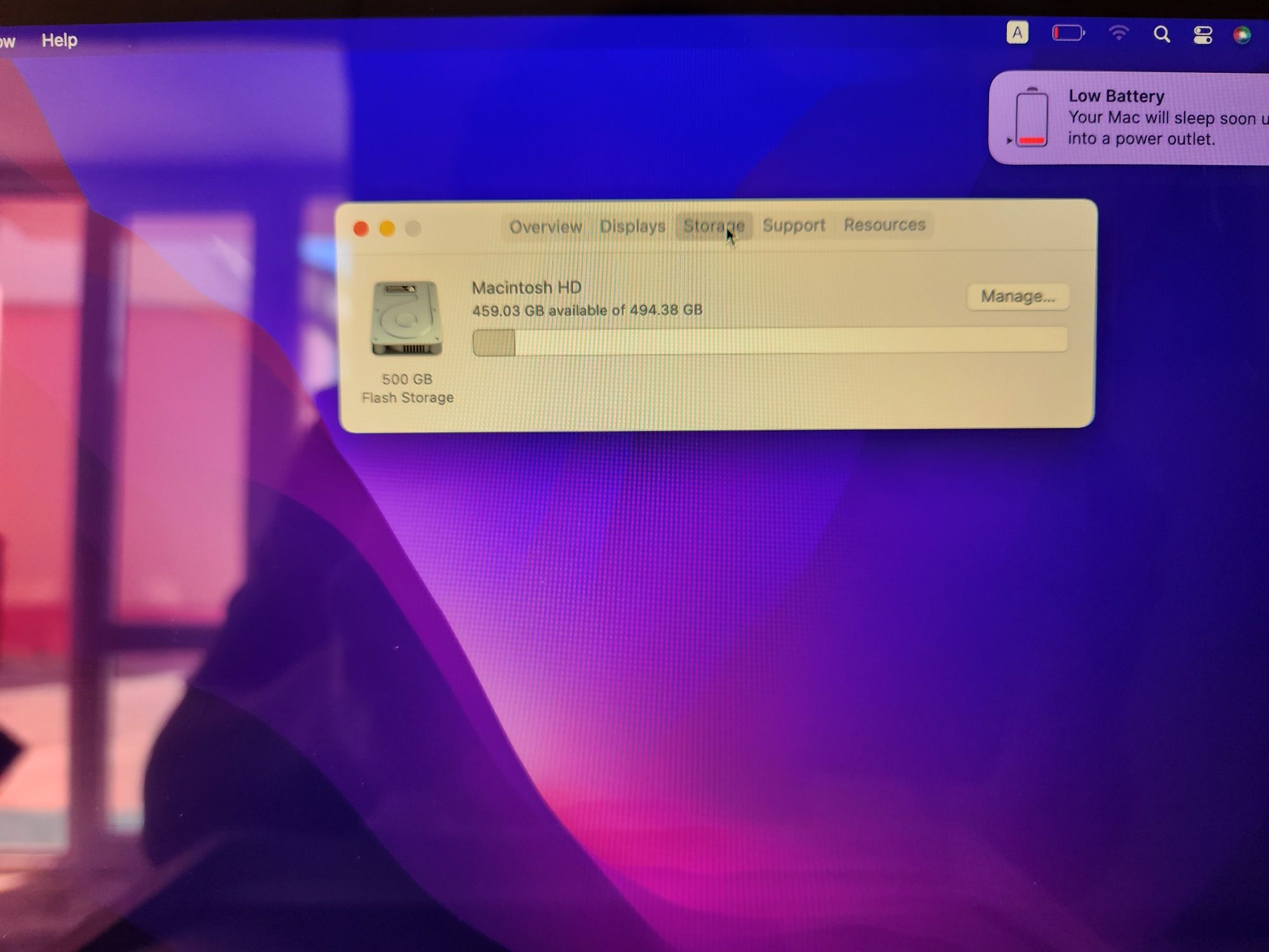 MacBook pro m1 8gb 512gb 100%