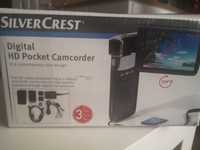 digital hd pocket camcorder silver crest