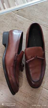 Мъжки обувки Zara изработени от естествена кожа внос от Испания