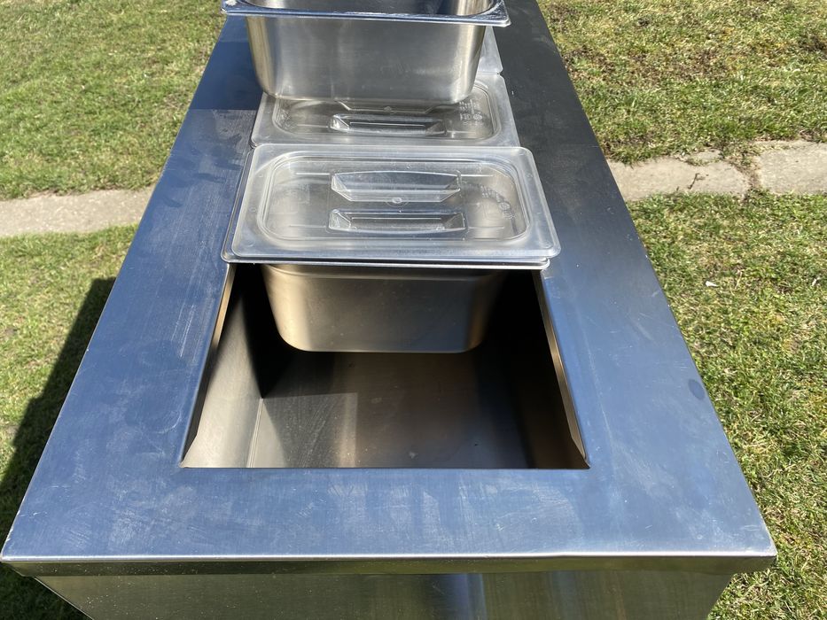 Vitrina pentru salate (bain-marin)