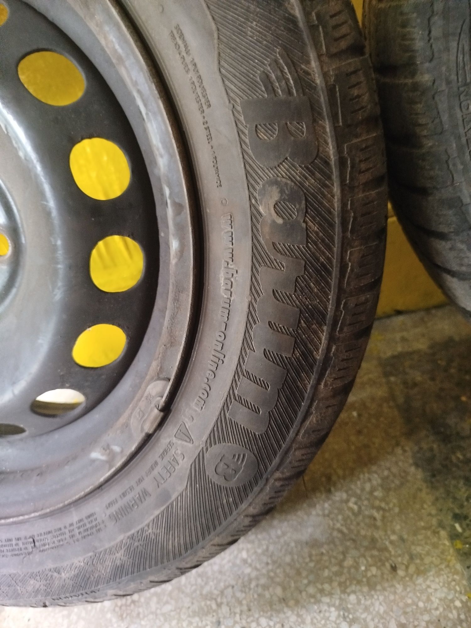 Зимни гуми 14 свалени от Фиат Пунто