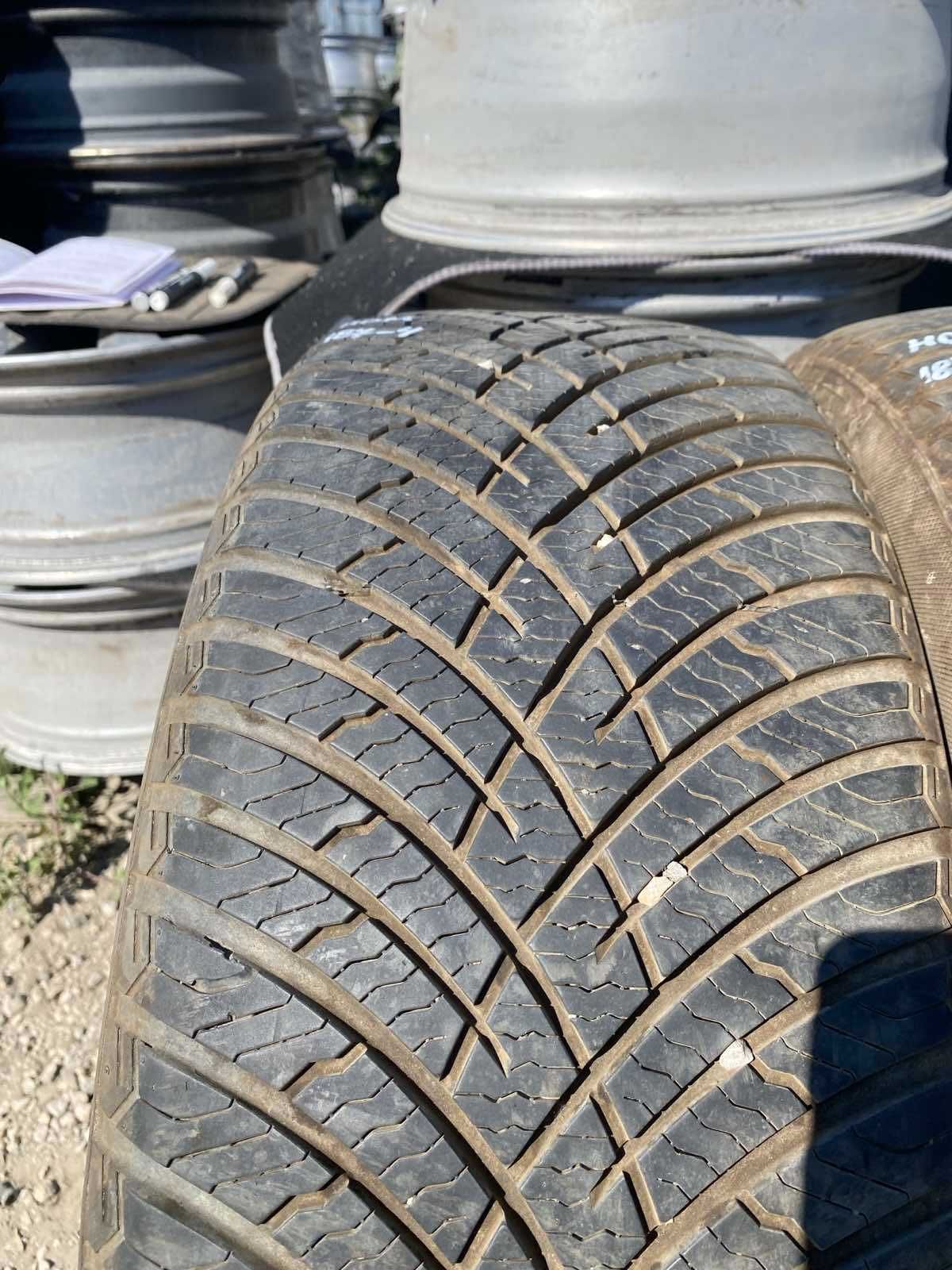 4 броя всесезонни гуми Nordex 225/55 R17 Dot 4221 ном 187