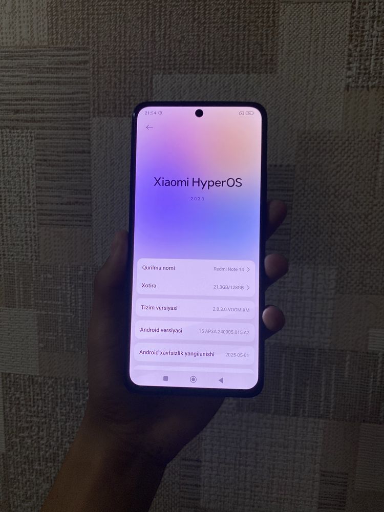 Redmi Note 14 sotiladi