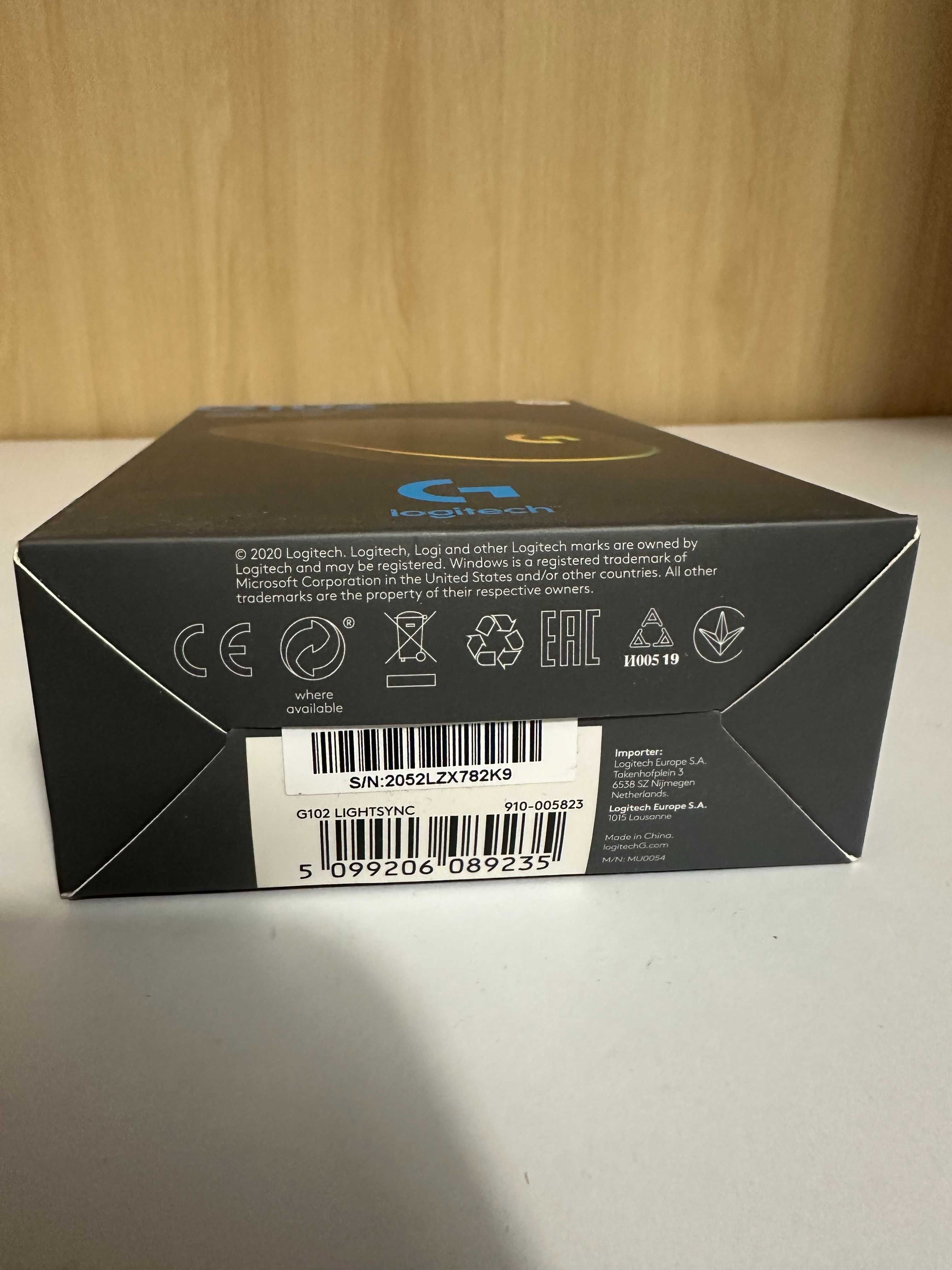 Logitech G102 LIGHTSYNC Black