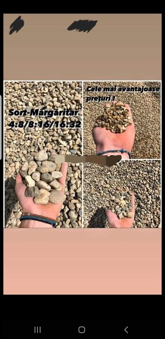 Transport nisip sort balast etc