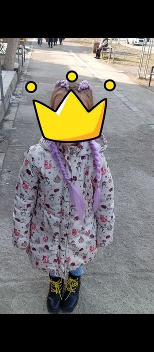 Куртка зимняя LC Waikiki на 7-8 лет