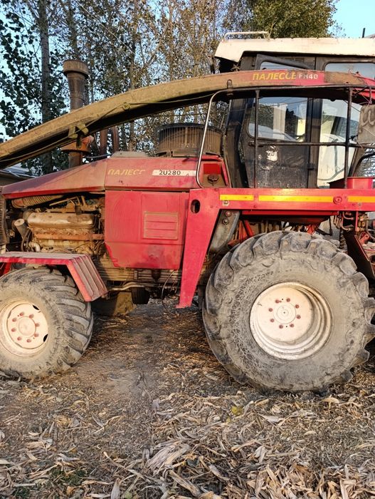 Канбайн палессе 280 силос уборка