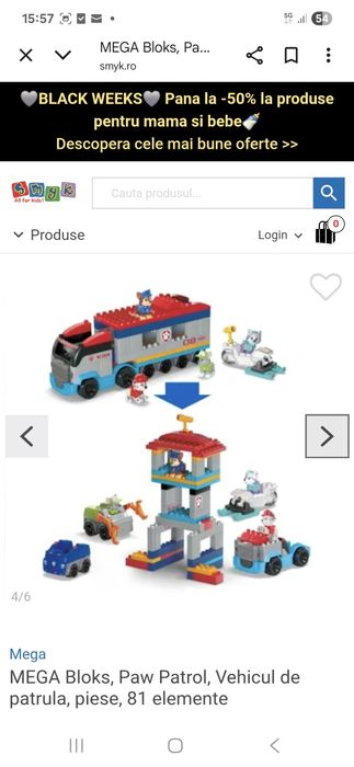 Set Patrula Catelusilor Mega Blocks